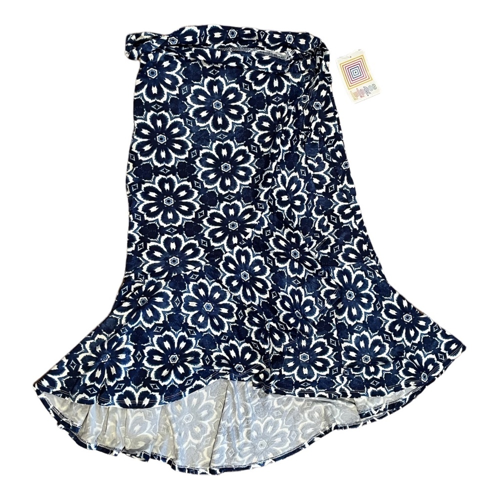 S LuLaRoe Bella Wrap Skirt NEW Floral Small